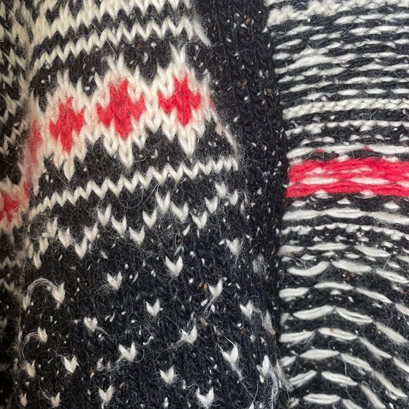 Vintage Boston Traders Sweater 100% Wool Sz Med - Picture 5 of 7